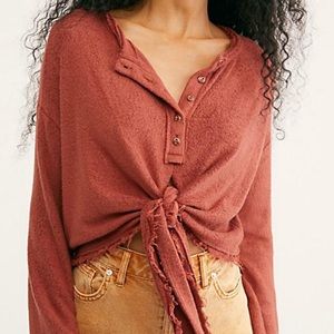 Free People Emma’s Henley Top